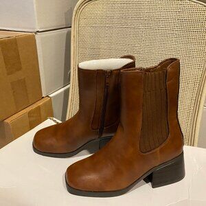 Shein Brown Boots Size 6